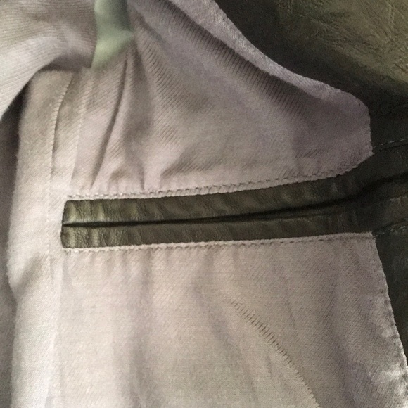 Zadig creased effect leather jacket - Picture 4 of 5